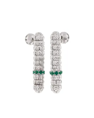 Officina Bernardi エニグマ エメラルド ドロップ イヤリング - サムネイル1