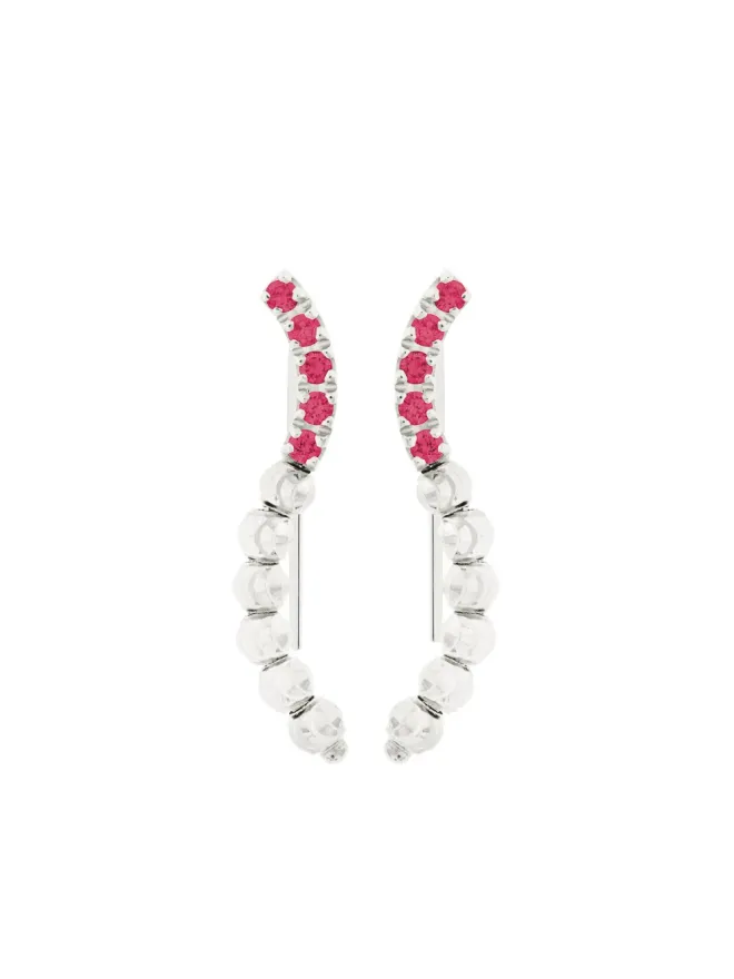 Officina Bernardi Officina Bernardi Moon Eden ルビー カフ イヤリングの商品画像