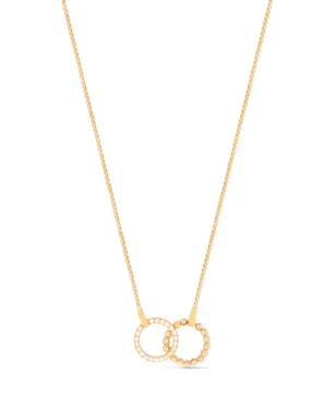 Officina Bernardi 18kt yellow gold Moon Eden diamond necklace - サムネイル1