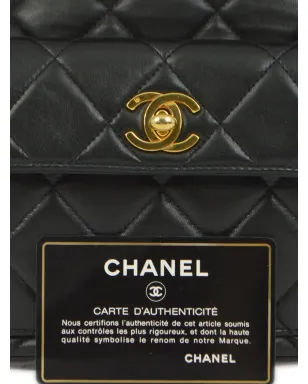 CHANEL ビンテージ 1997年 大型 Duma キルティング バックパック - ブラック - サムネイル5