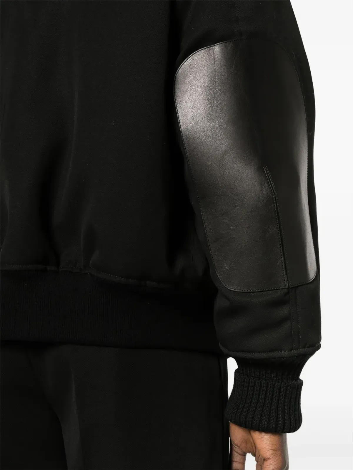 Jil Sander パデッド ツイル ボンバー ジャケット - 画像5
