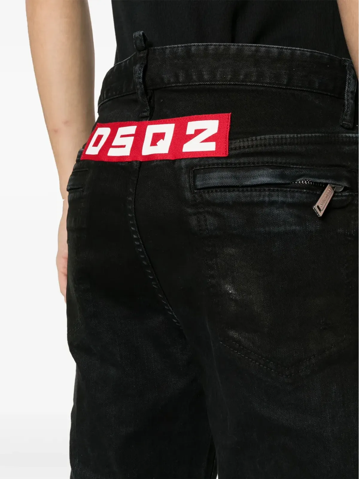 DSQUARED2 クールガイ スリムレッグジーンズ - ブラック - 画像5