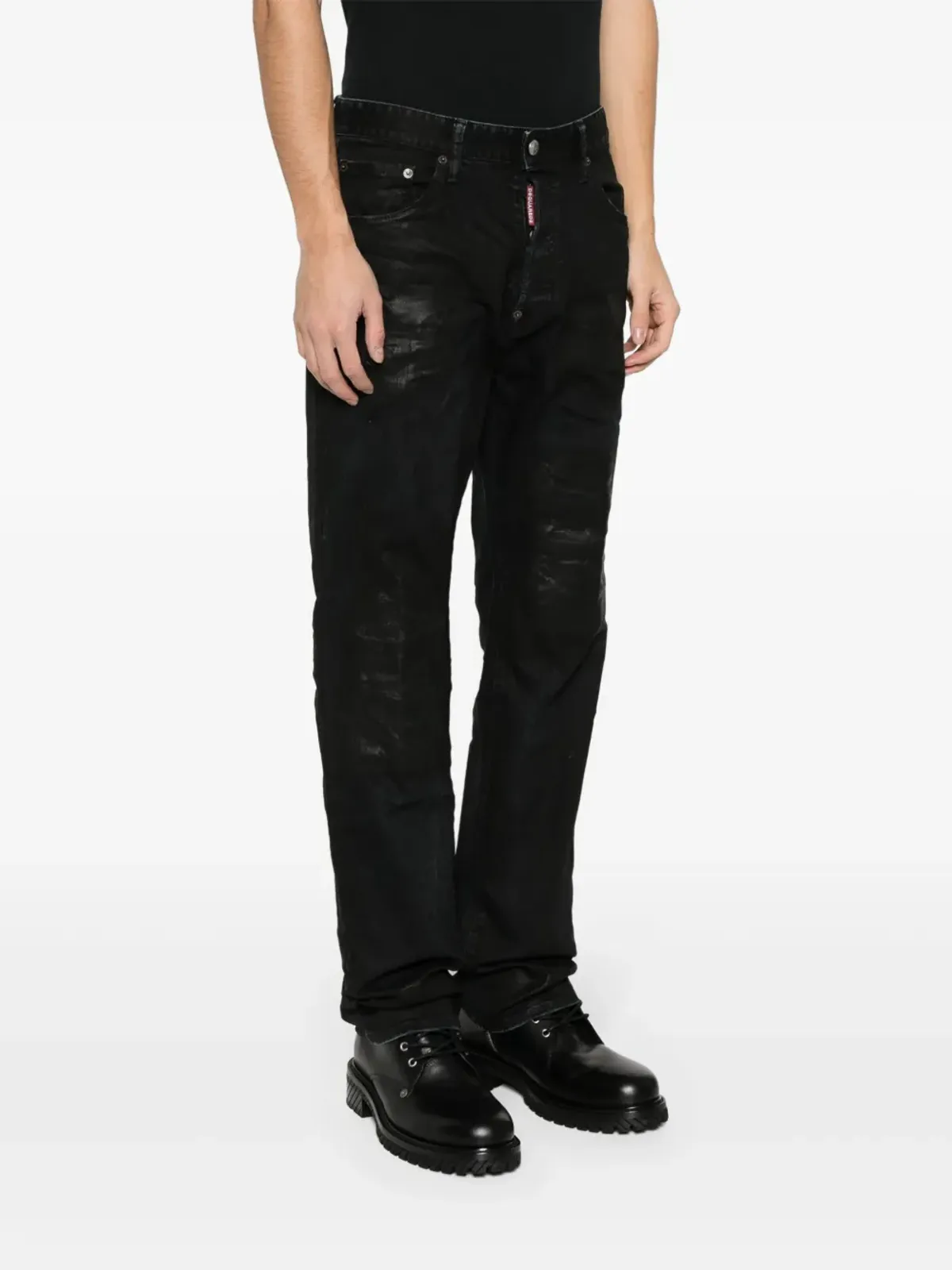 DSQUARED2 クールガイ スリムレッグジーンズ - ブラック - 画像4