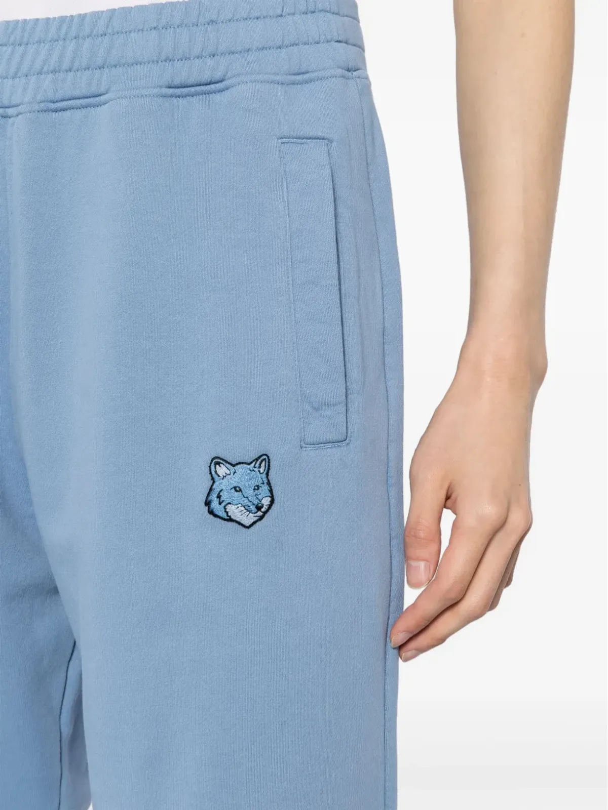Maison Kitsuné ボールドフォックス トラックパンツ - ブルー - 画像5