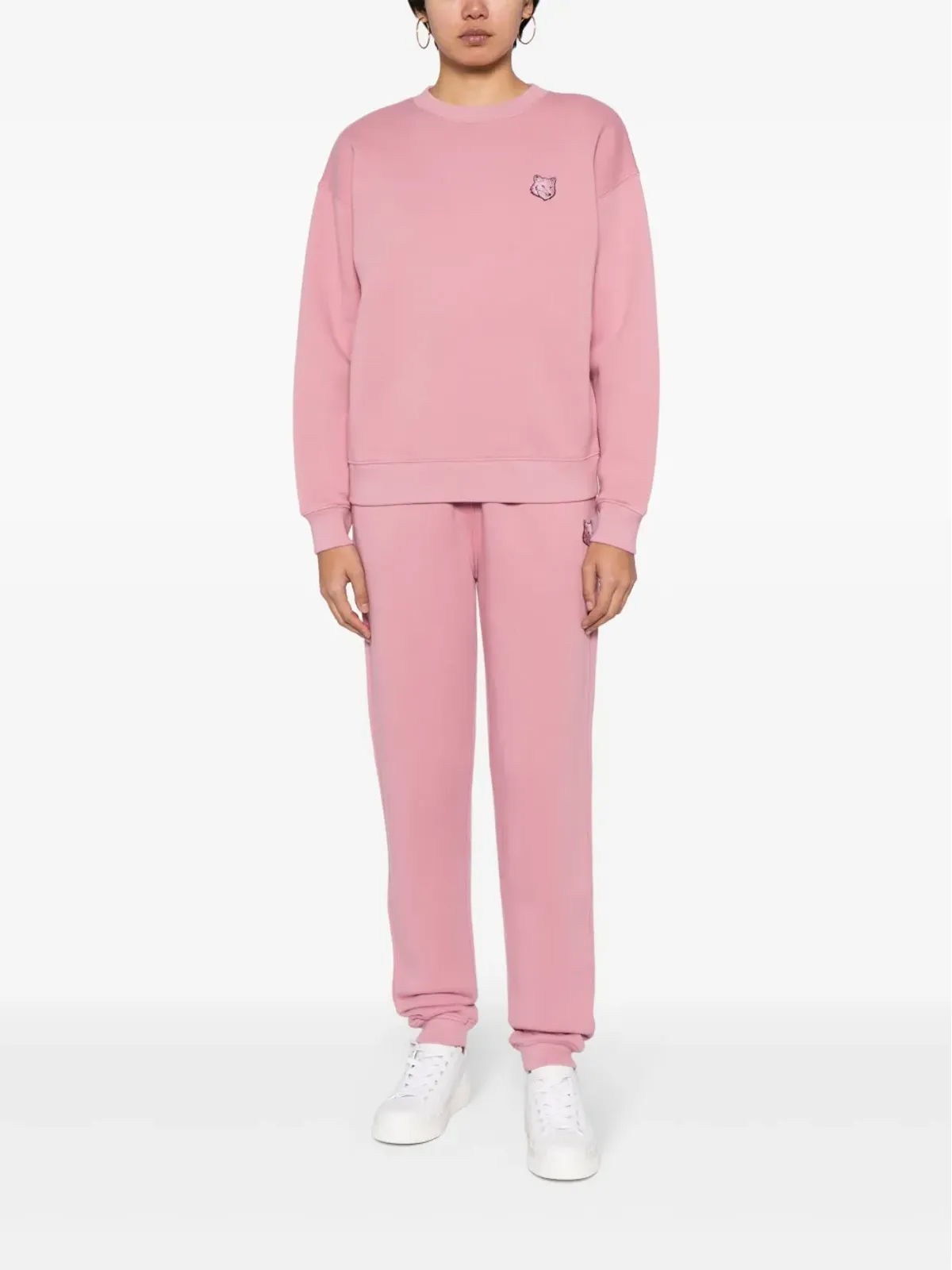 Maison Kitsuné ボールド フォックスヘッド トラックパンツ - ピンク - 画像2