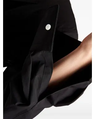 Prada シングルブレスト コットンブレザー ブラック - サムネイル5