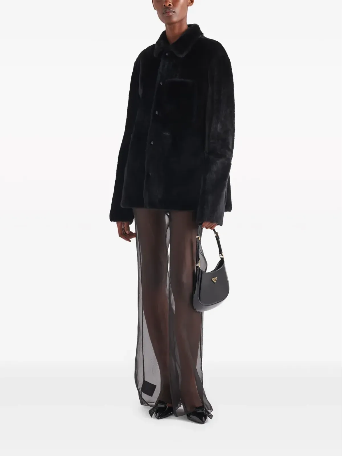 Prada シアリングジャケット - 画像2