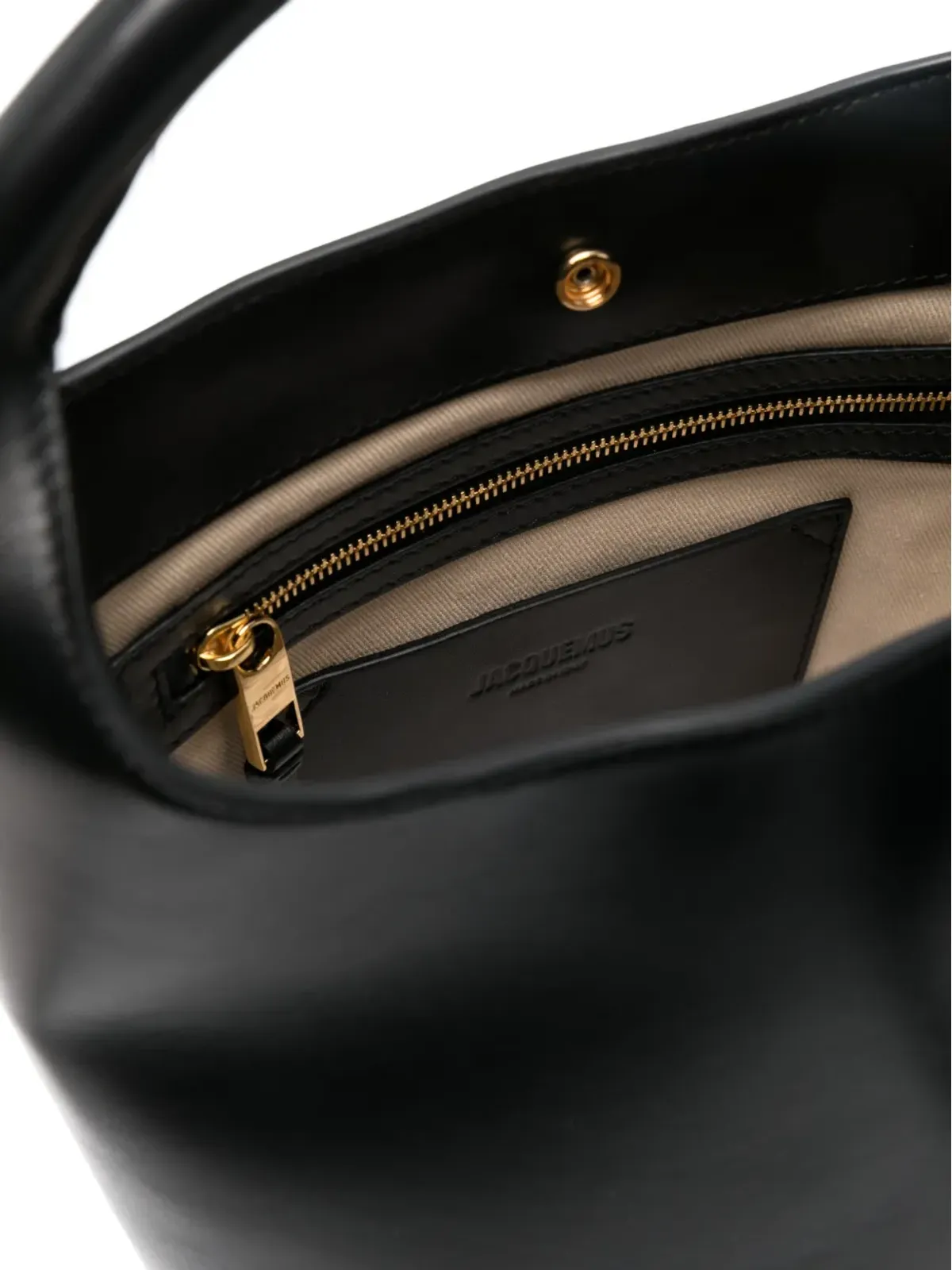 Jacquemus Le Petit Tourni レザーバッグ - ブラック - 画像5