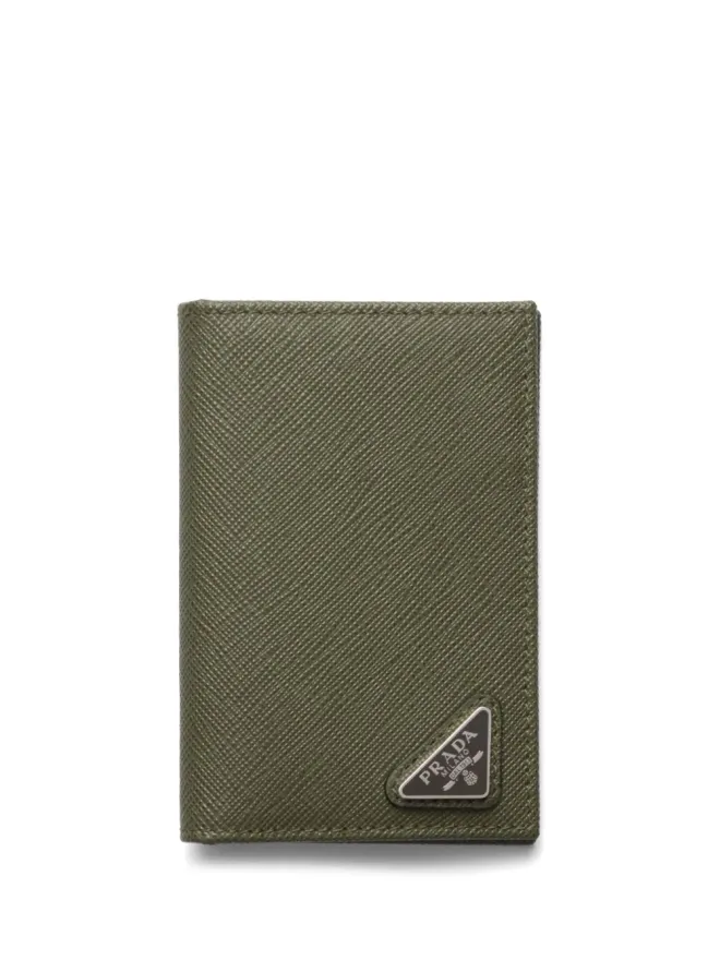 Prada Prada ロゴプレート サフィアーノレザー ウォレットの商品画像