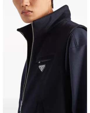 Prada カシミヤダウンベスト ブルー - サムネイル5