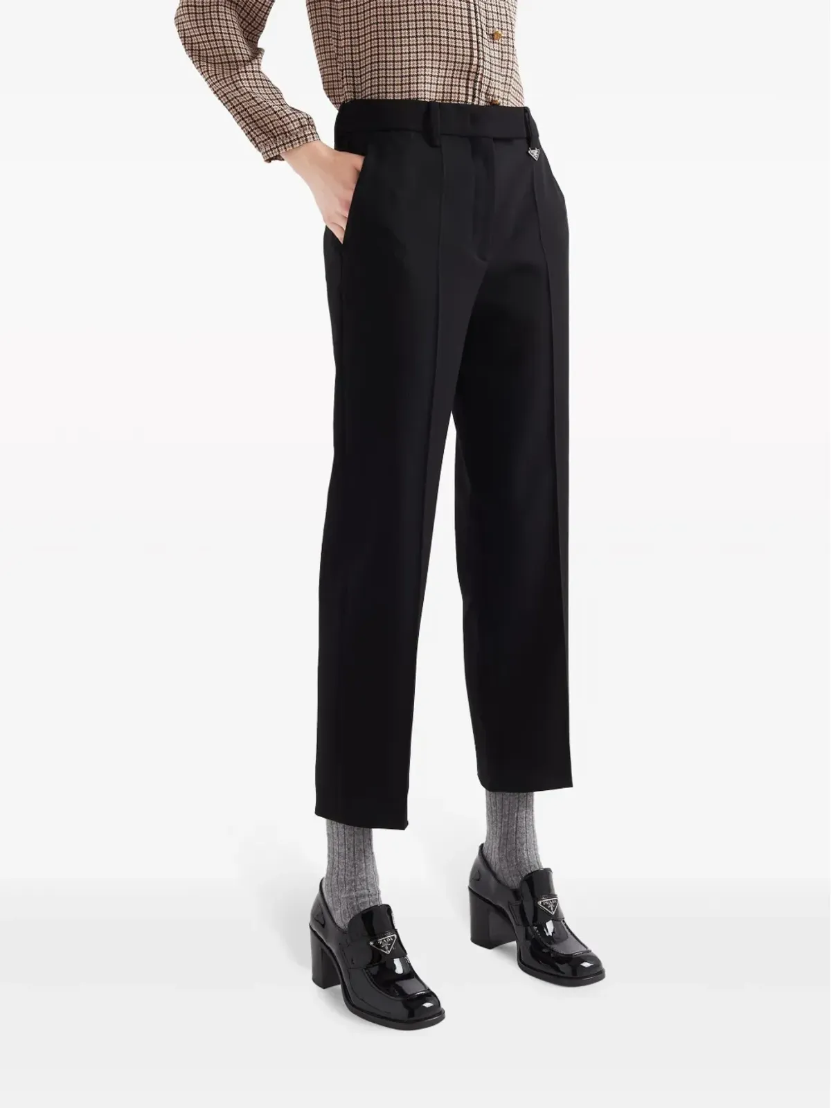Prada トライアングルロゴ トラウザー - 画像5