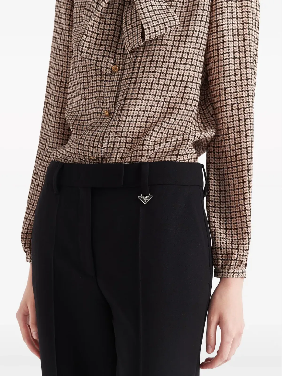 Prada トライアングルロゴ トラウザー - 画像4