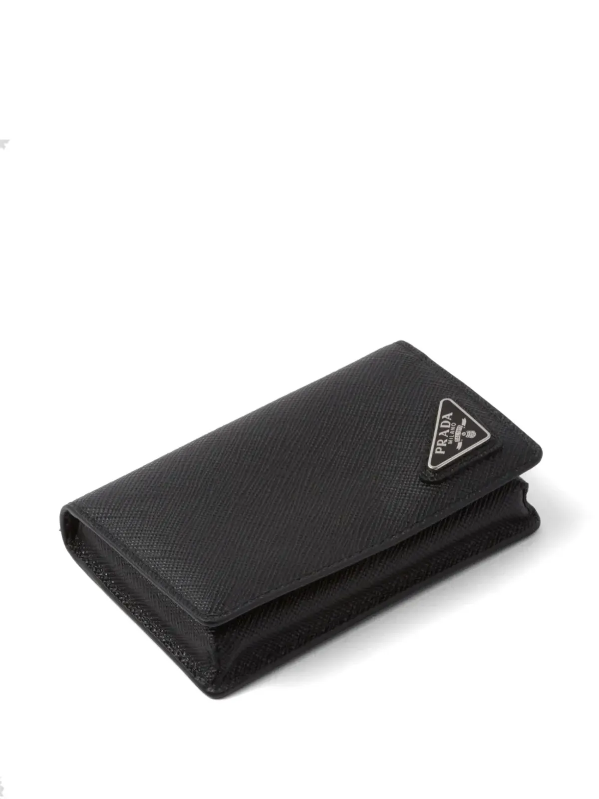 Prada 三角ロゴ サフィアーノレザー カードホルダー - 画像3