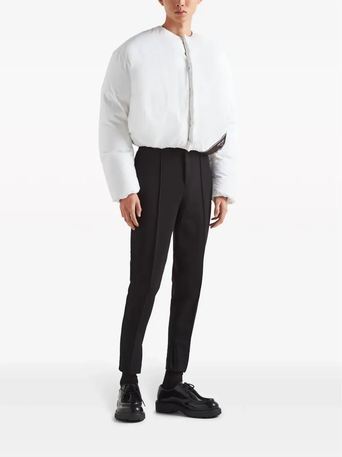 Prada テーラード テーパードパンツ - 画像2
