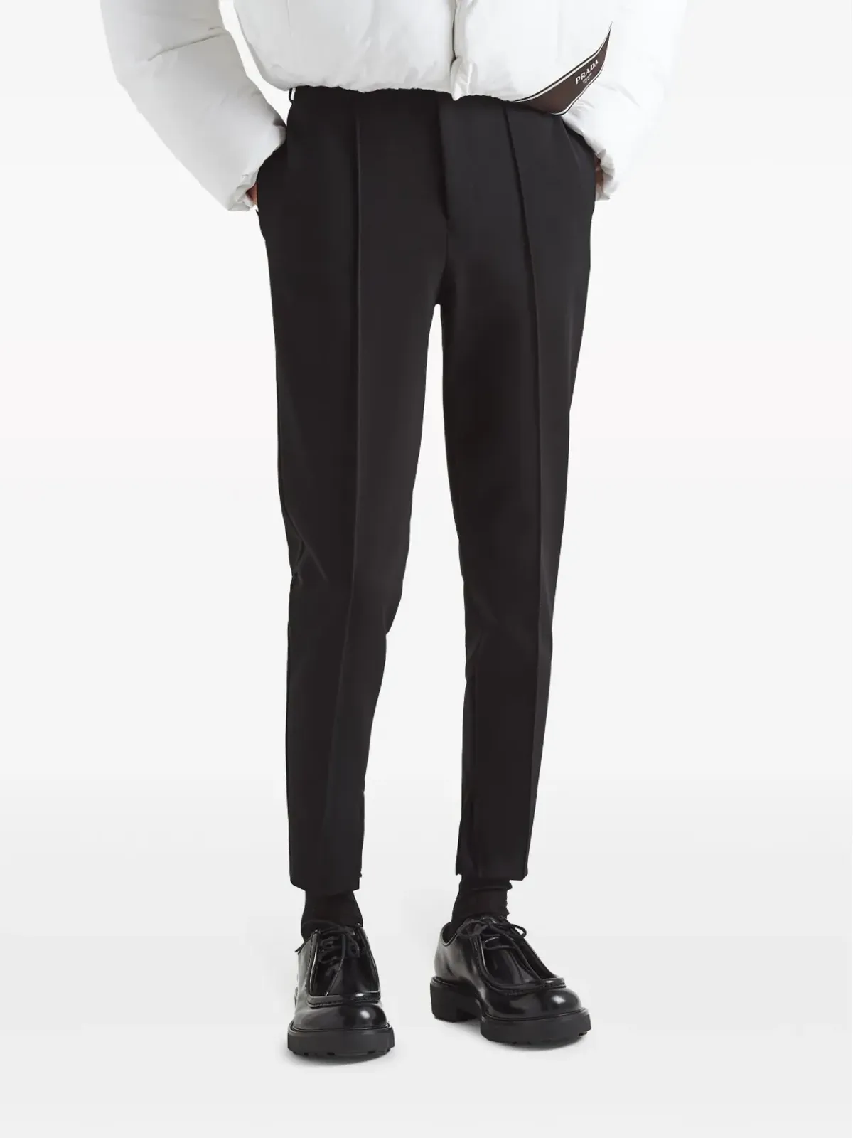 Prada テーラード テーパードパンツ - 画像4