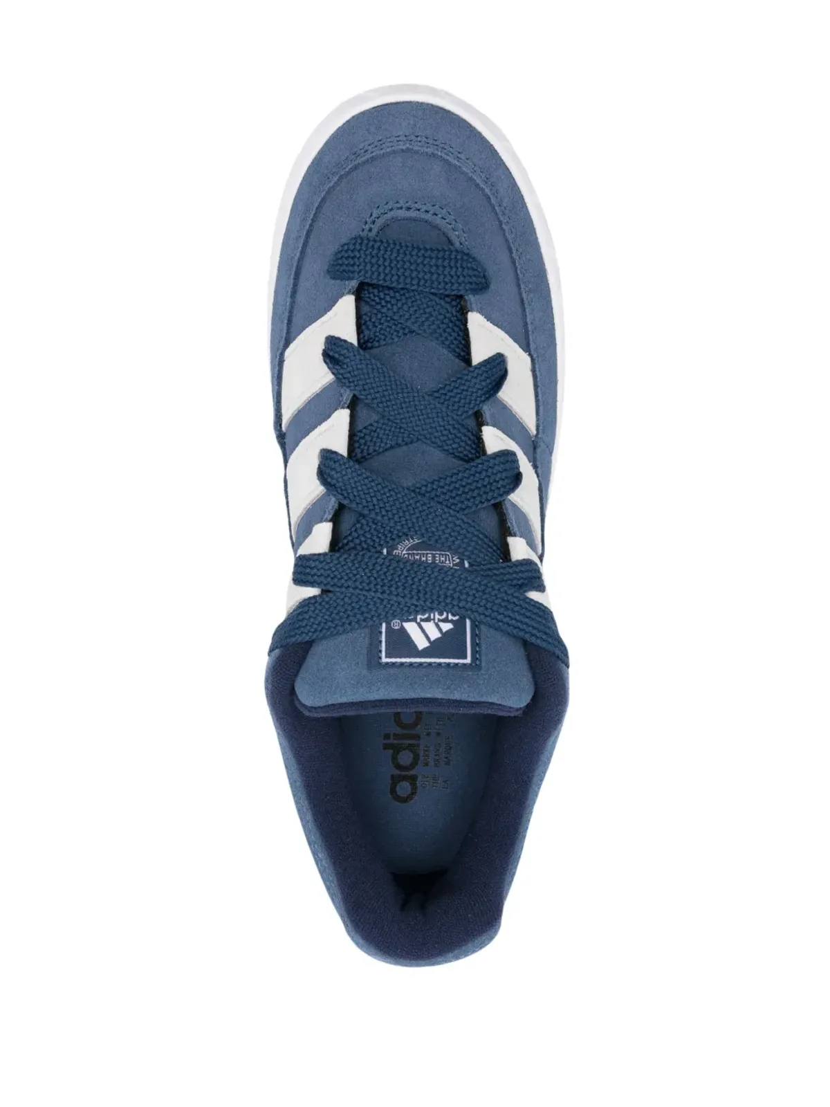 adidas Adimatic スエード スニーカー - ブルー - 画像4