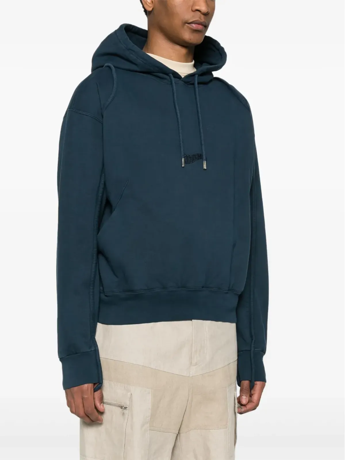 Jacquemus Le Sweatshirt Camargue コットン トップ - ブルー - 画像3