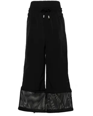 Off-White ハイウエスト ワイドレッグパンツ - ブラック - サムネイル1