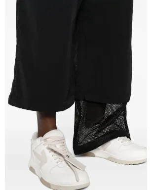Off-White ハイウエスト ワイドレッグパンツ - ブラック - サムネイル5