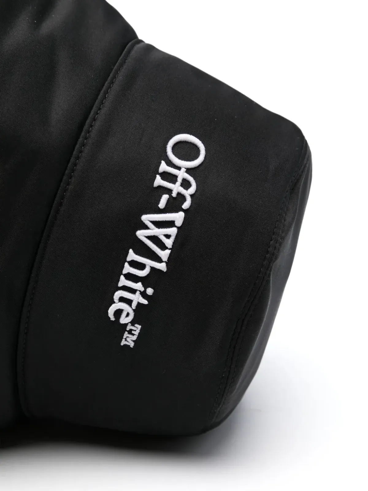 Off-White ブック風 バケットハット ブラック - 画像2