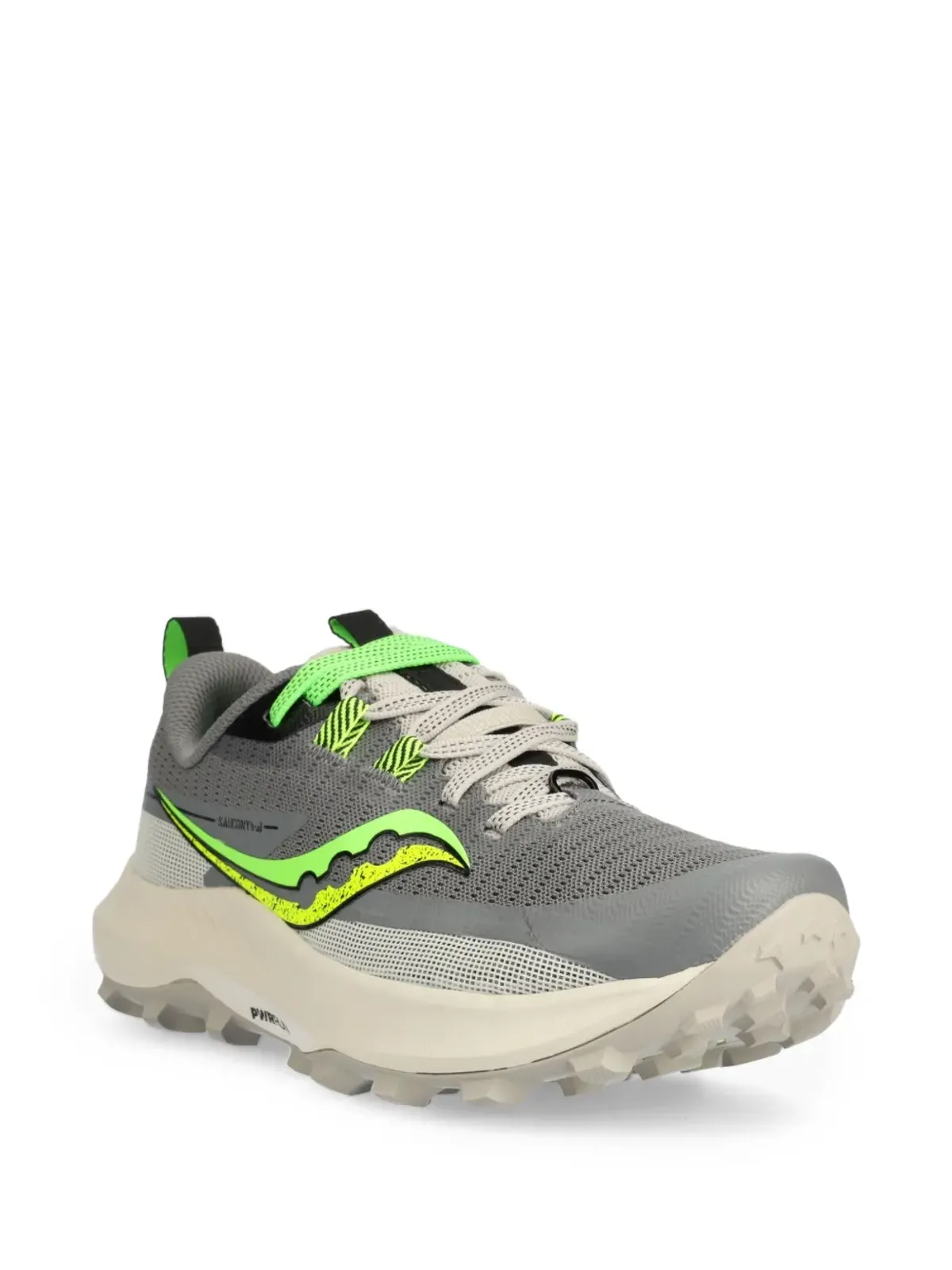 Saucony Peregrine 13 ロゴ レースアップ パフォーマンス スニーカー - グレー - 画像2