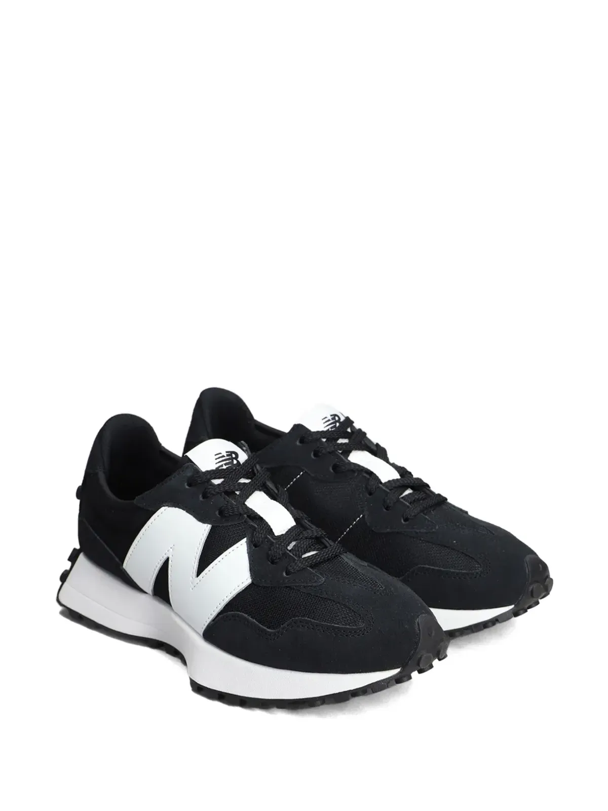 New Balance レースアップ ロゴパッチ スニーカー - 画像2