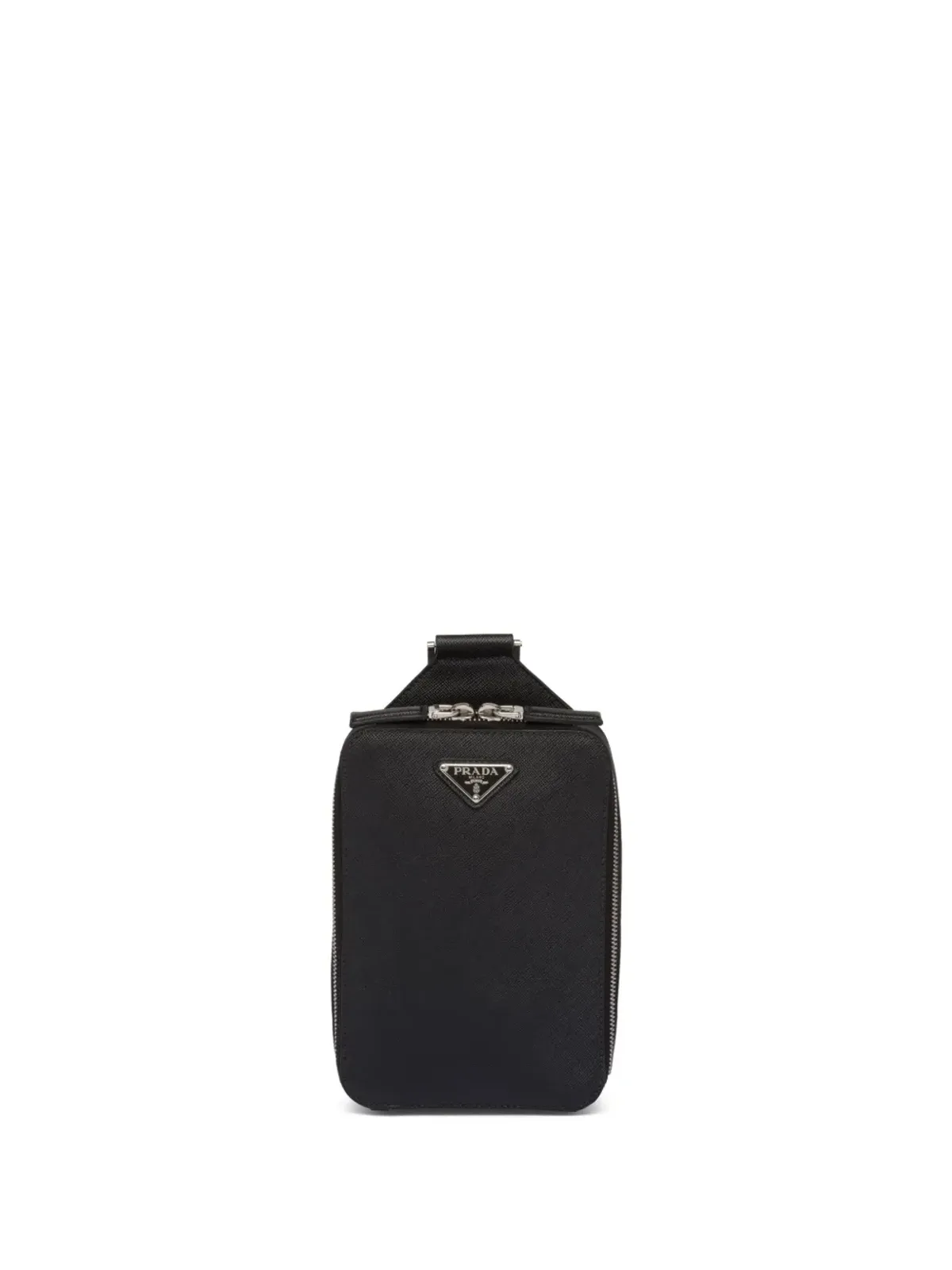 Prada ブリックレザー ショルダーバッグ - 画像1