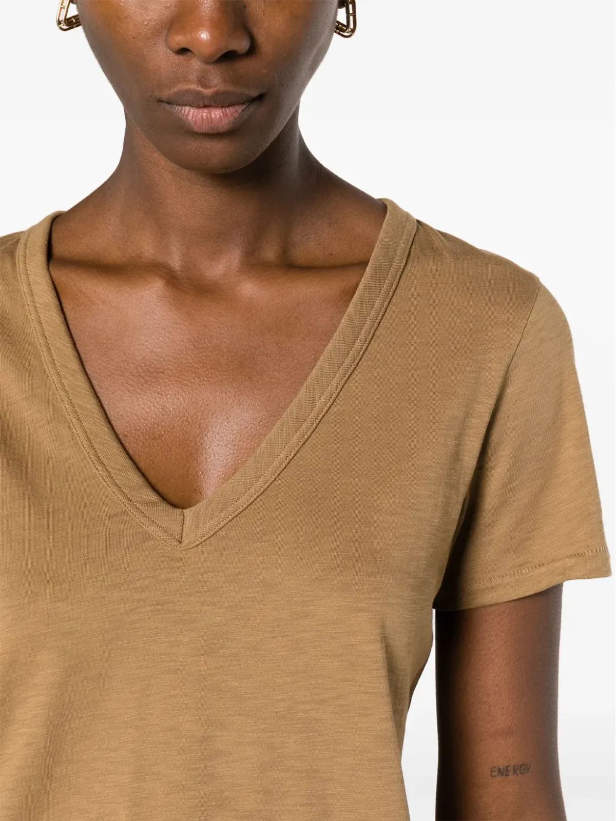 rag & bone スラブVネックTシャツ - 画像5