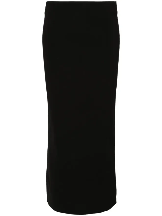 Fabiana Filippi Fabiana Filippi ハイウエスト ミディスカート - ブラックの商品画像