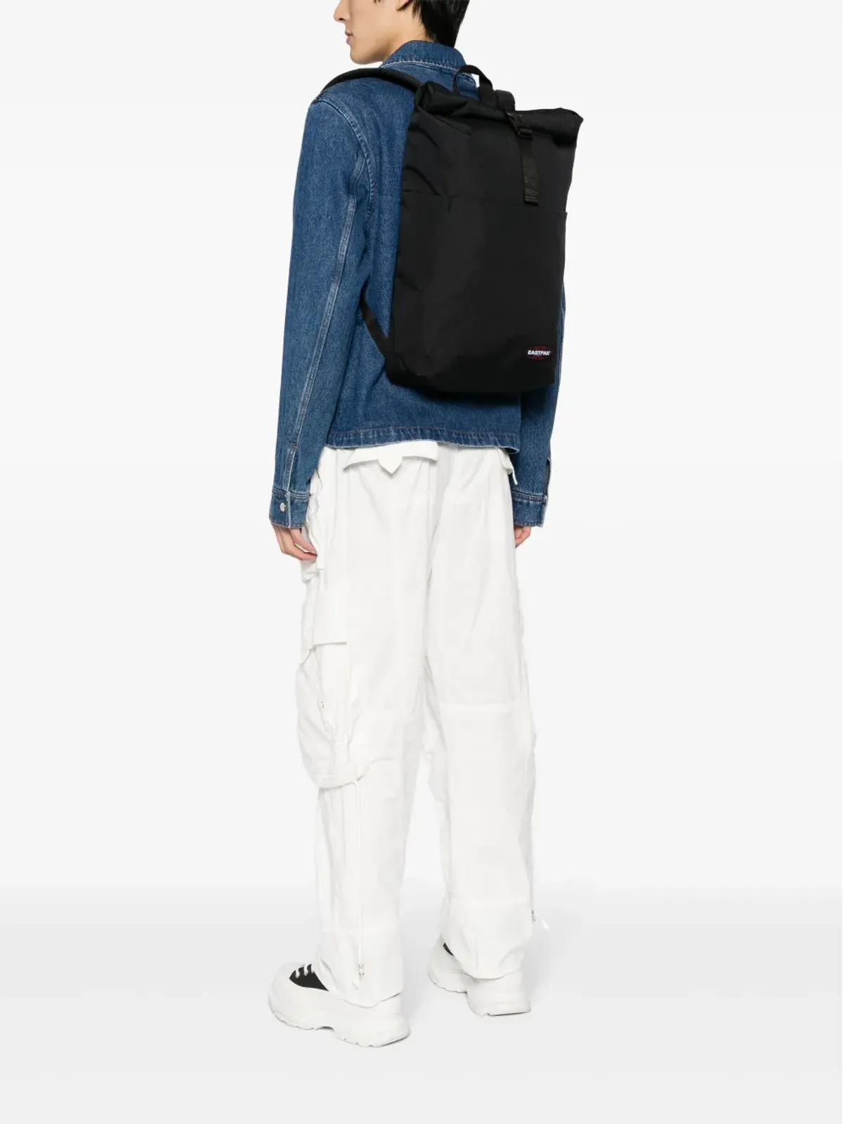 Eastpak Up Roll ロゴパッチ バックパック - 画像2