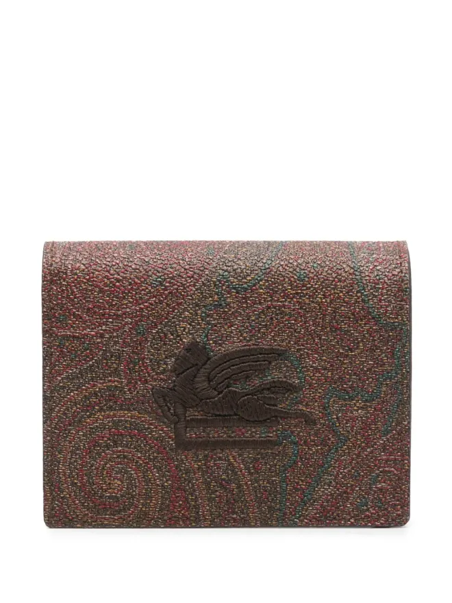 ETRO ETRO ペイズリープリント ウォレット - ブラウンの商品画像