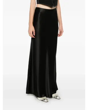 Saint Laurent シルクマキシスカート - サムネイル3