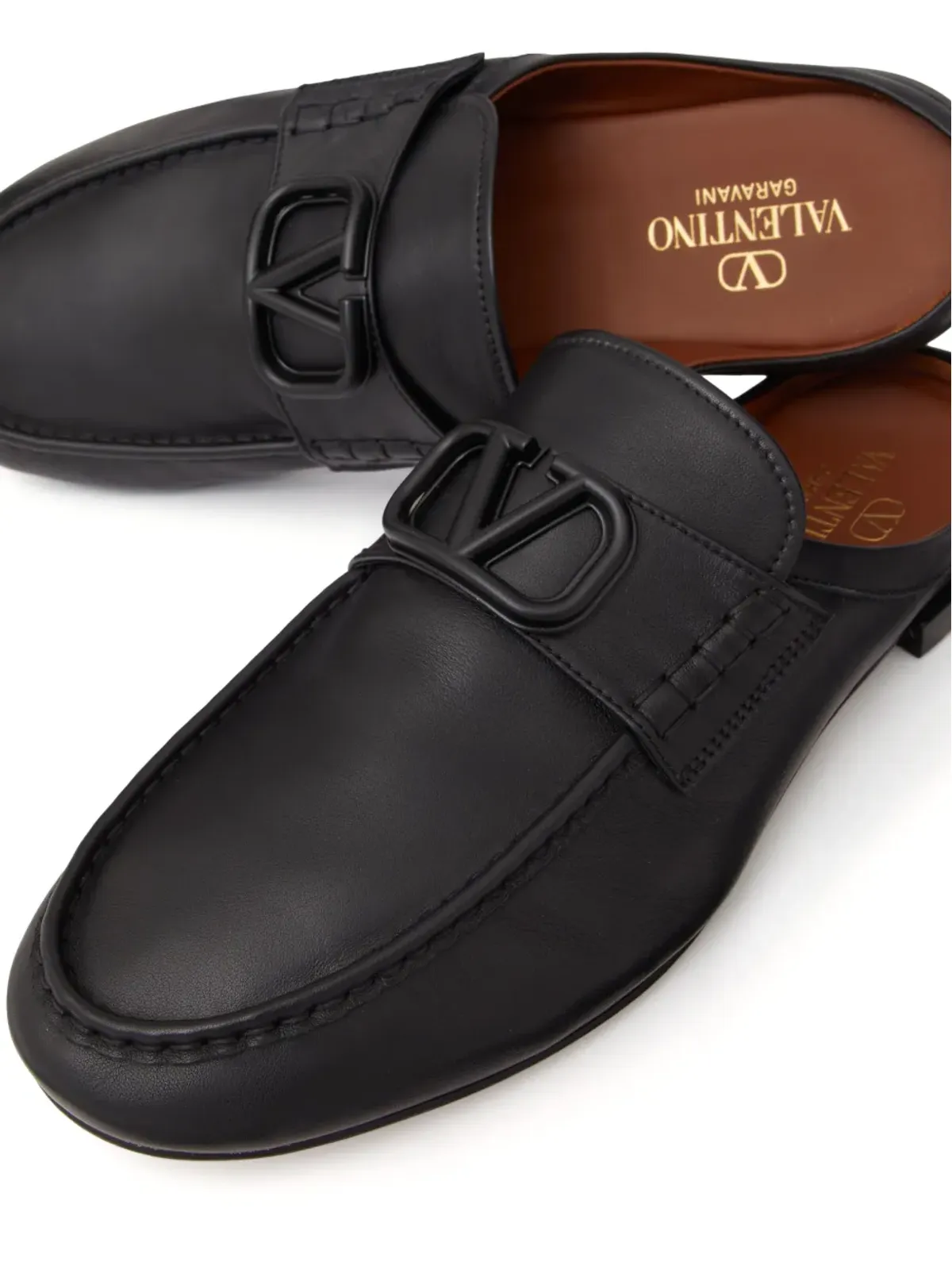Valentino Garavani VLogo Signature ミュール - ブラック - 画像5