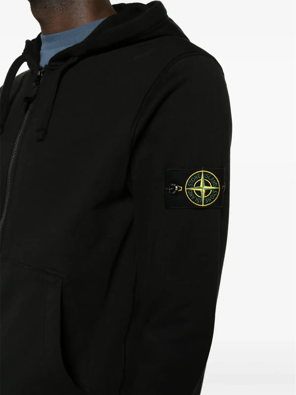 Stone Island コンパスバッジ コットンフーディー - 画像5