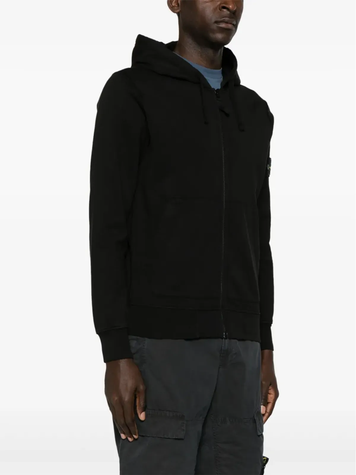Stone Island コンパスバッジ コットンフーディー - 画像3