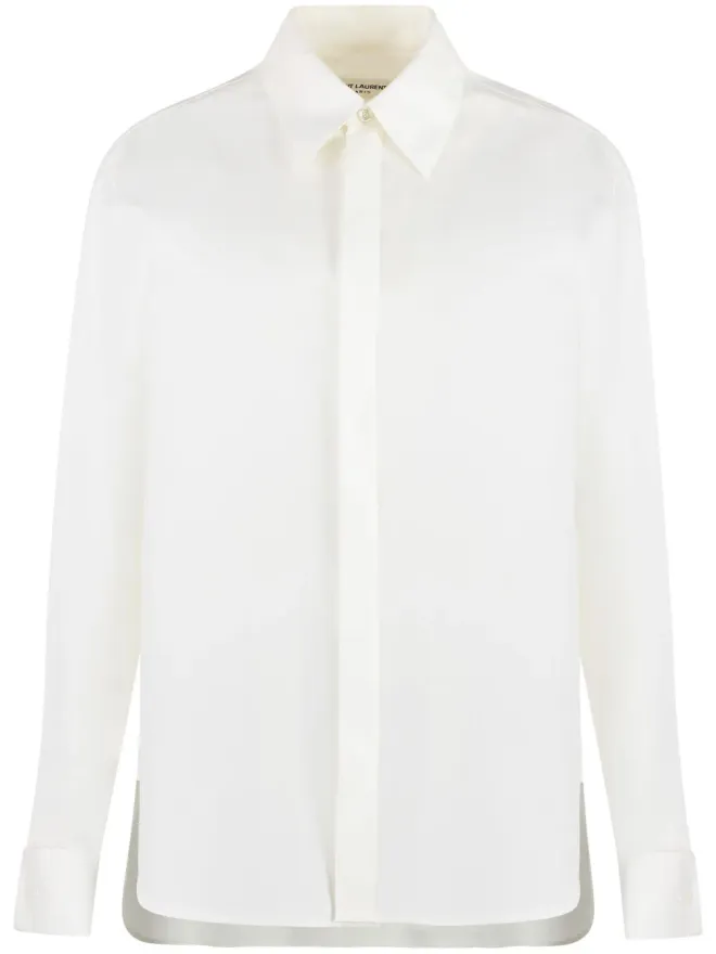 Saint Laurent Saint Laurent ロングスリーブ コットン シャツの商品画像