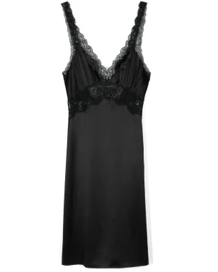 Saint Laurent レースパネル ミディドレス - サムネイル1