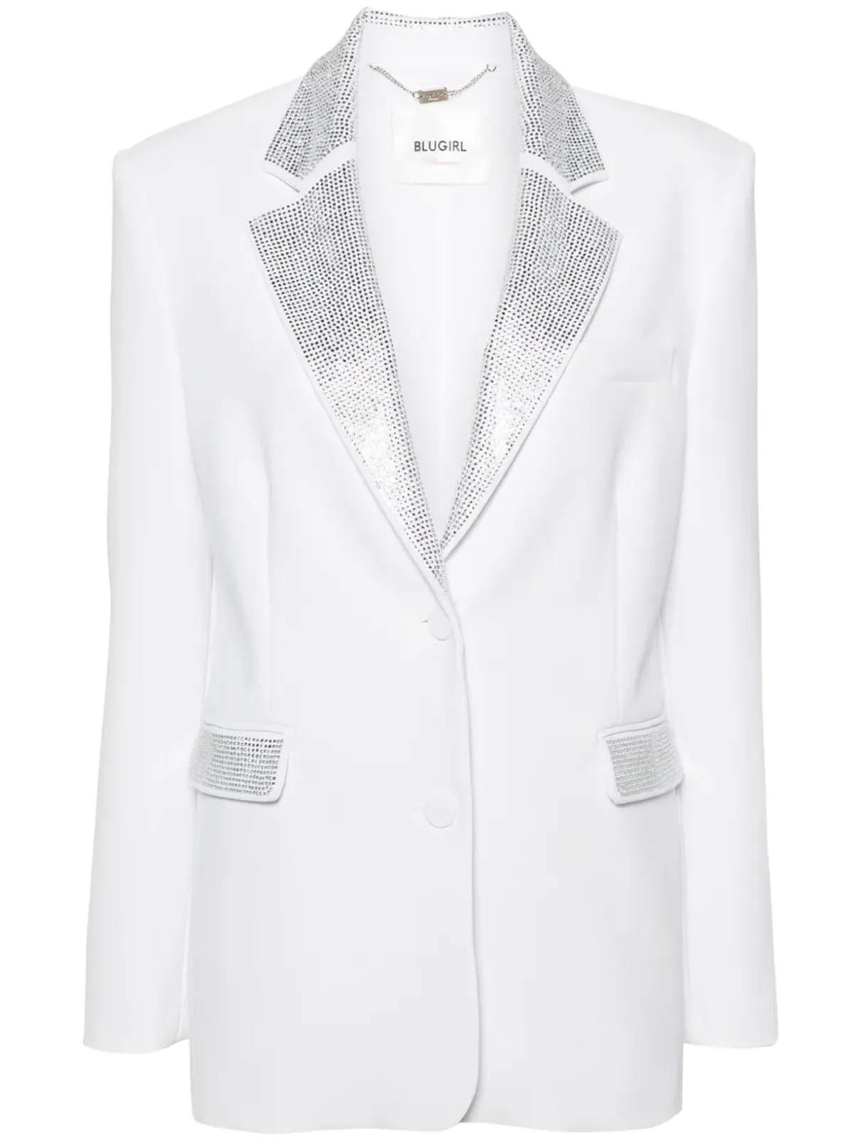 Blugirl embellished suit - White - 画像1