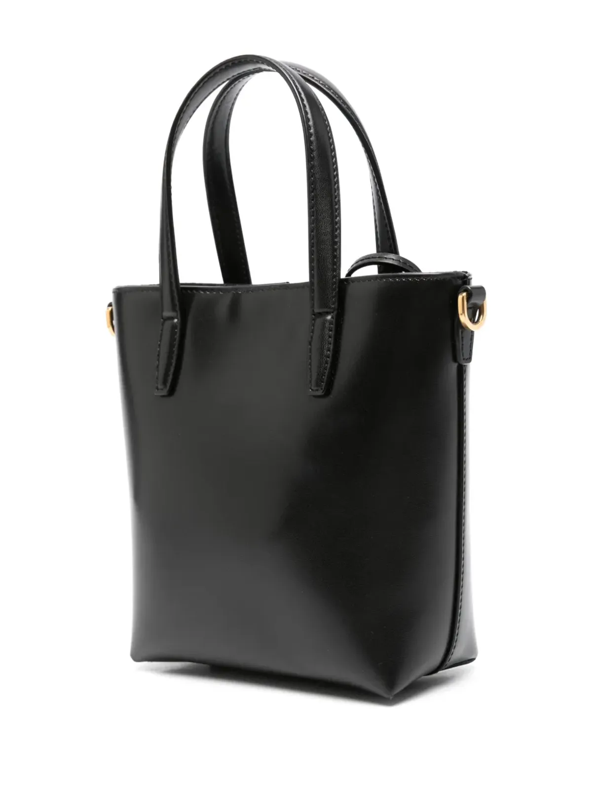 Saint Laurent ミニショッピング レザー トートバッグ - 画像3
