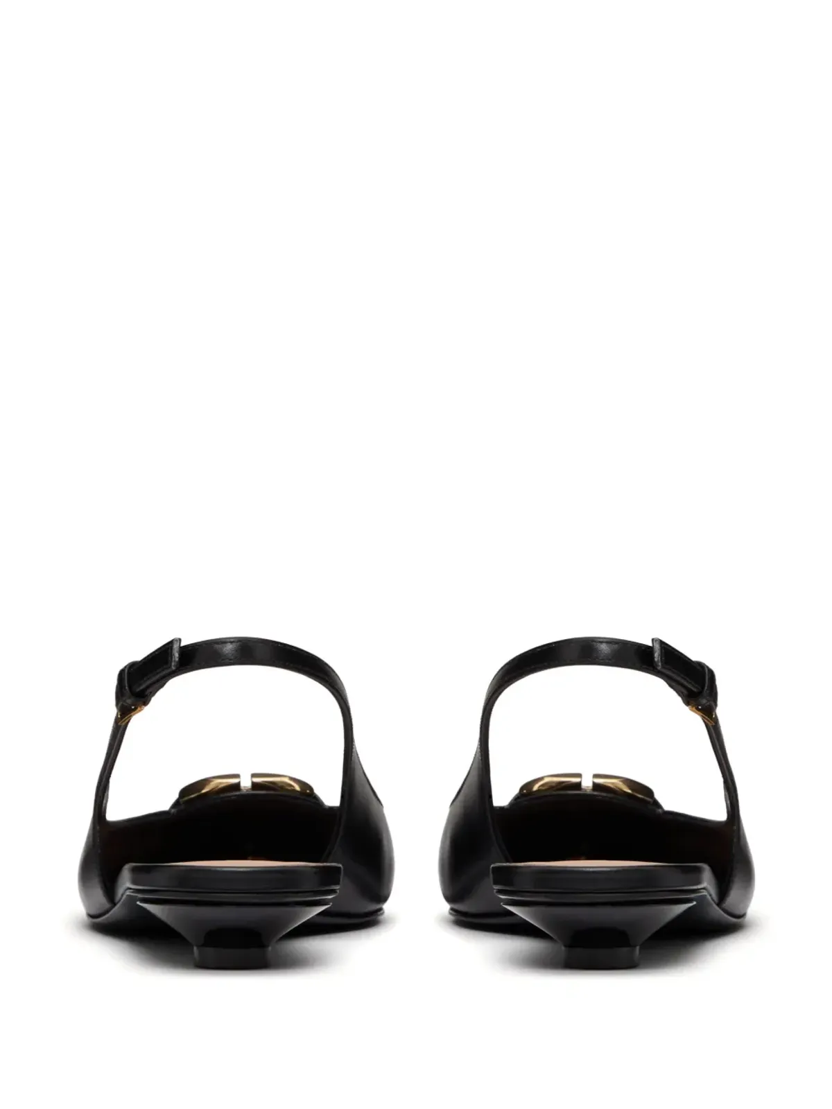 Valentino Garavani 20mm Vロゴ ザ・ボールド・エディション スリングバックパンプス - ブラック - 画像3