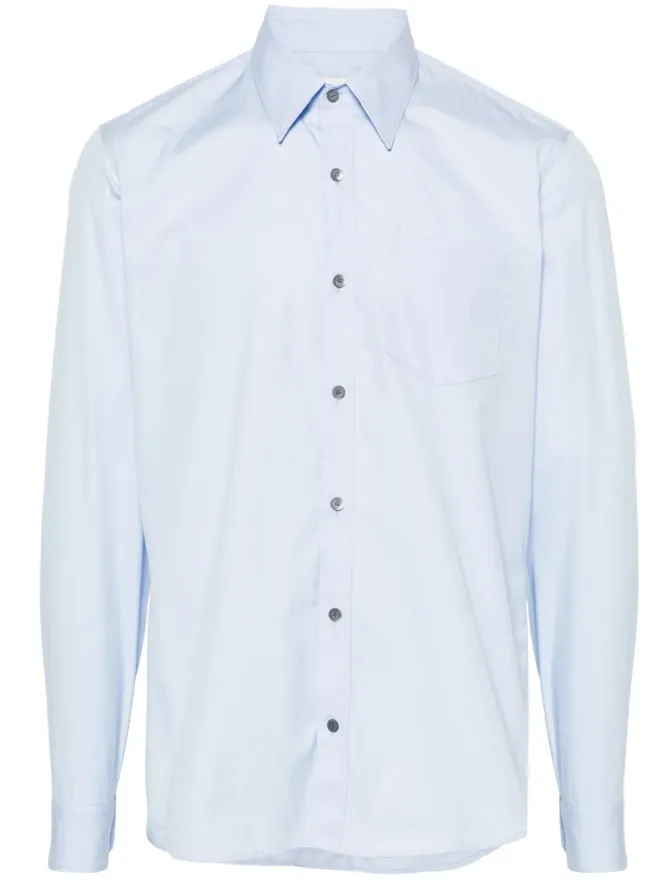 Dries Van Noten DRIES VAN NOTEN ストレートカラー コットンシャツの商品画像