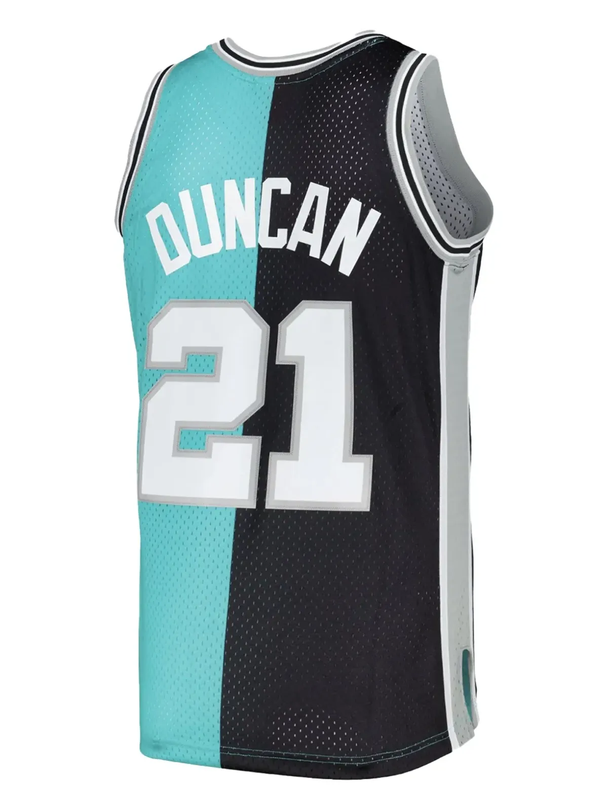 Mitchell & Ness ティム・ダンカン NBA サンアントニオ・スパーズ 1998 スイングマン タンクトップ - ブルー - 画像2