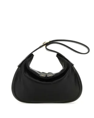 Valentino Garavani 小さな Go-Hobo ショルダーバッグ ブラック - サムネイル1