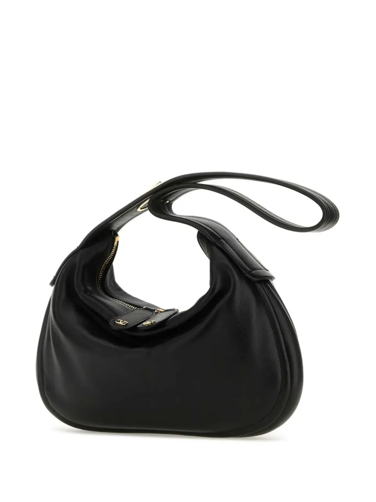 Valentino Garavani 小さな Go-Hobo ショルダーバッグ ブラック - 画像3