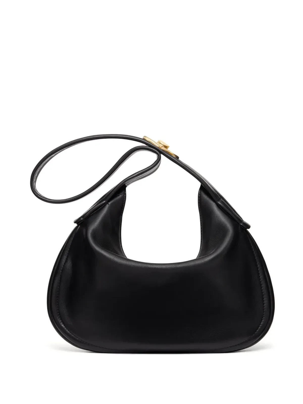 Valentino Garavani 小さな Go-Hobo ショルダーバッグ ブラック - 画像4