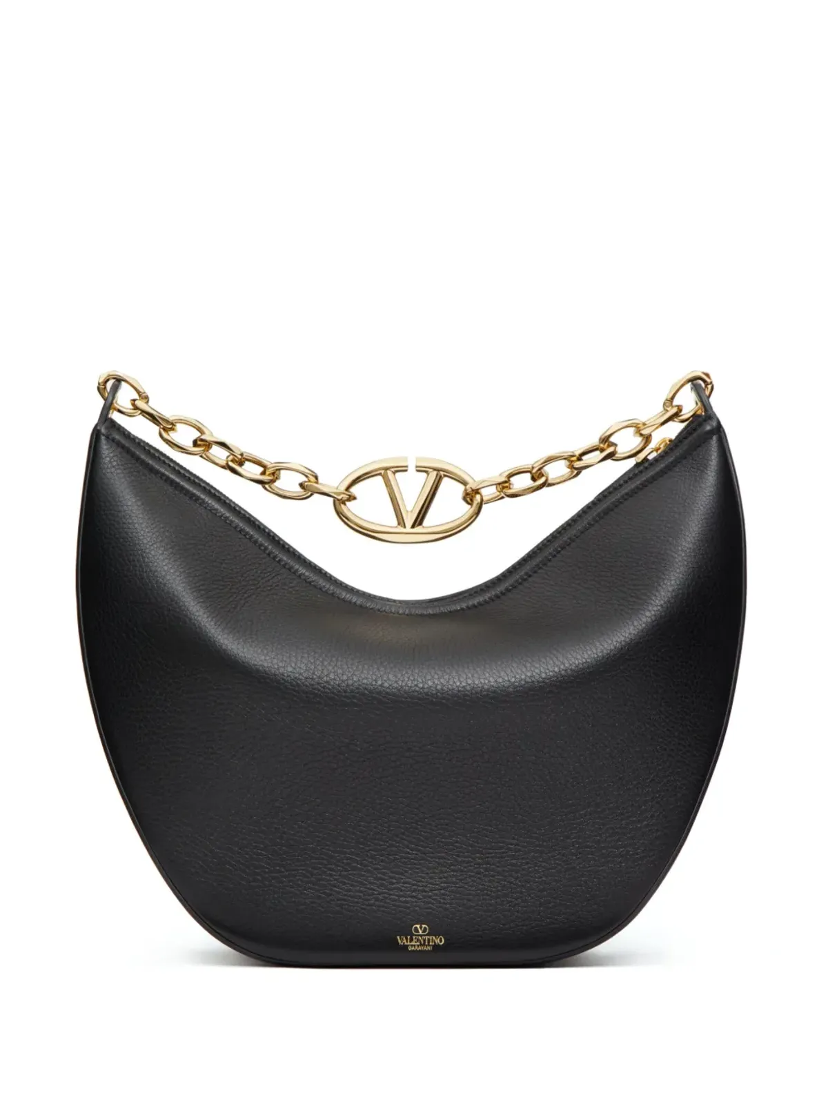 Valentino Garavani VLogo Moon ショルダーバッグ - ブラック - 画像3