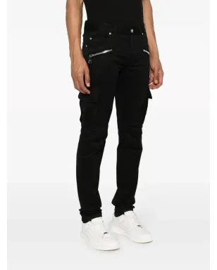 Balmain カーゴポケット付きストレッチコットン トラウザー - サムネイル3