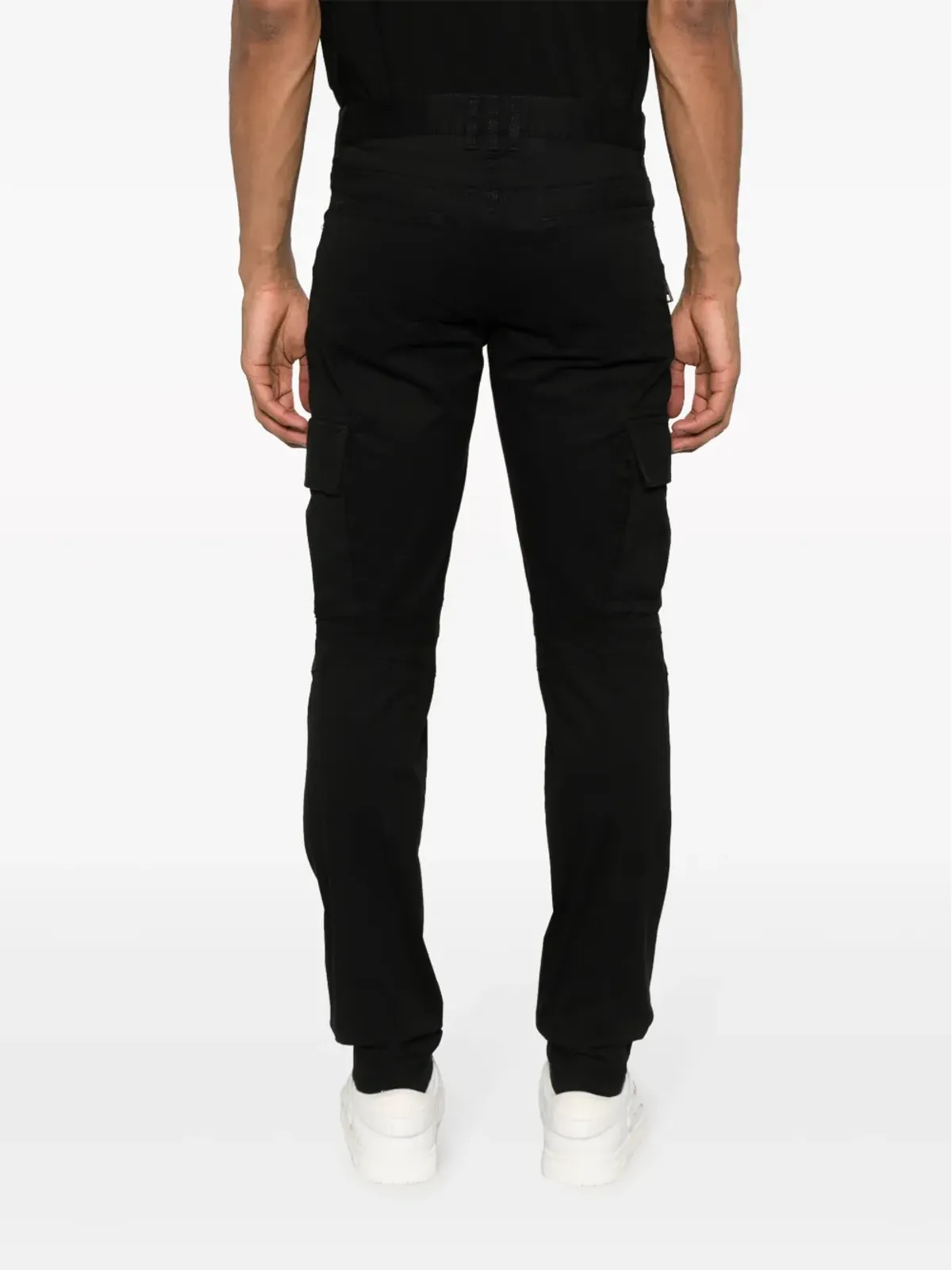 Balmain カーゴポケット付きストレッチコットン トラウザー - 画像4