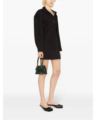 Jacquemus アシンメトリックネック・シャツミニドレス - サムネイル3