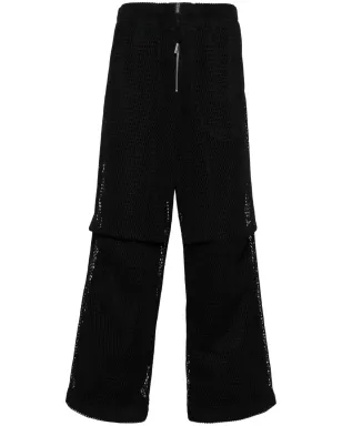 Jil Sander レイヤードオープンニット トラウザーズ - サムネイル1